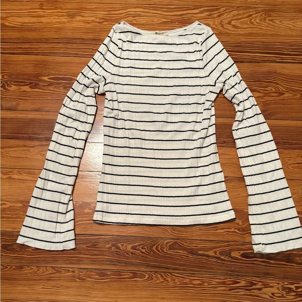 Striped Long Sleeve Top - Picture 2 of 4